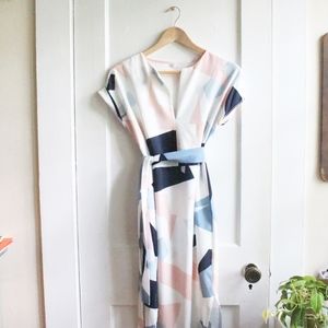 Geometric Pattern Dress